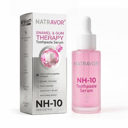 🦷 Natravor® Thismile NH-10 Nano-Hydroxyapatite Serum – Enamel Care, Gum Comfort & Whitening Support