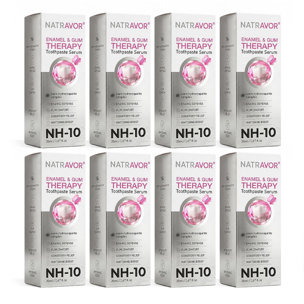 🦷 Natravor® Thismile NH-10 Nano-Hydroxyapatite Serum – Enamel Care, Gum Comfort & Whitening Support