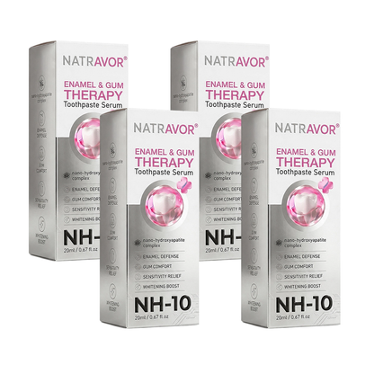 🦷 Natravor® Thismile NH-10 Nano-Hydroxyapatite Serum – Enamel Care, Gum Comfort & Whitening Support